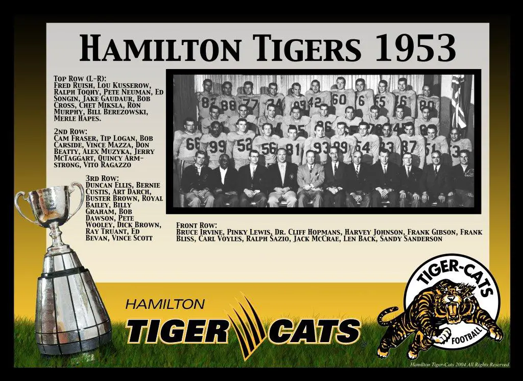 1953 Hamilton Tiger-Cats